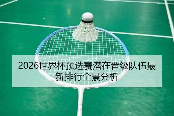 2026世界杯预选赛潜在晋级队伍最新排行全景分析